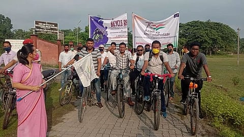 Azadi Ka Amrit Mahotsav: Legal service awareness rally organized in Dhakuakhana