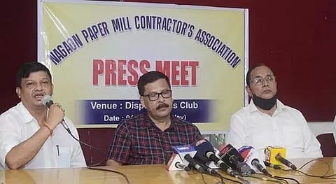 Nagaon Paper Mill Contractors' Association seeks release of due payments of contractors