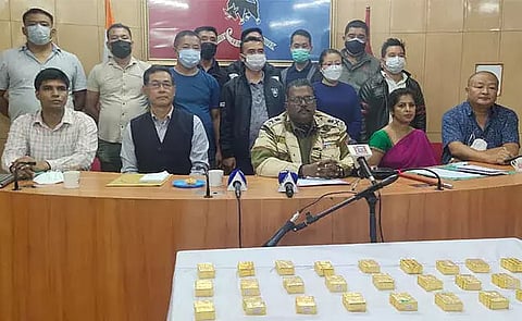 Gold, drugs worth Rs 29 crore seized in Nagaland, 9 held