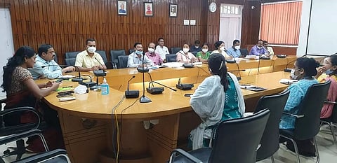 Cachar DC Keerthi Jalli holds meeting to monitor pension-related work of teachers