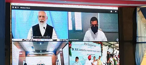 PM Modi virtually inaugurates two PSA oxygen plants of Silchar Medical College and Hospital