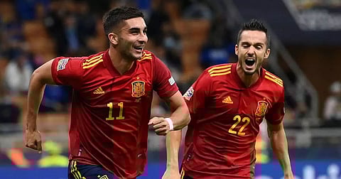 Spain end Italy's unbeaten run to reach Nations League final