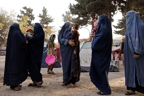 Displaced families in Kabul to return home: Taliban