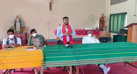 Chirang DC Narendra Kumar Shah holds meeting with church representatives