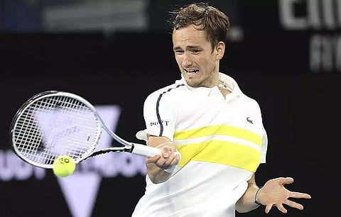 Russian tennis player Daniil Medvedev sails into third round