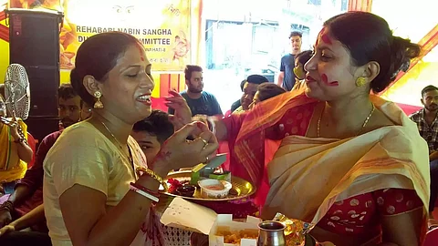 Vijaya Dashami observed with fervour following COVID protocol in Guwahati