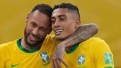 Raphinha stars as Brazil cruise past Uruguay