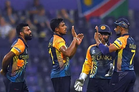 Theekshana, Rajapaksa ease past Namibia