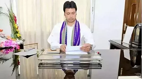 Tripura CM Biplab Kumar Deb urges Bangladesh government to protect minorities