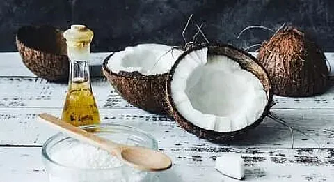 Coconut for skin care and hair care