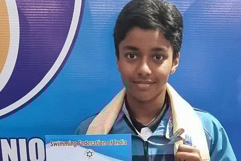 Swadesh Mondal sets national record