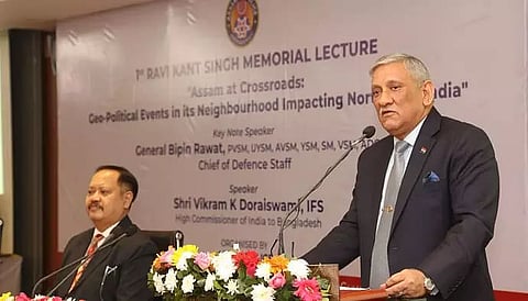 China attempting to reduce India's influence in Myanmar, SEA: Bipin Rawat