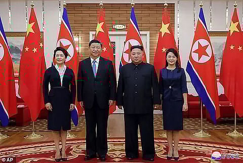 Xi vows to bolster ties with N Korea in letter to Kim