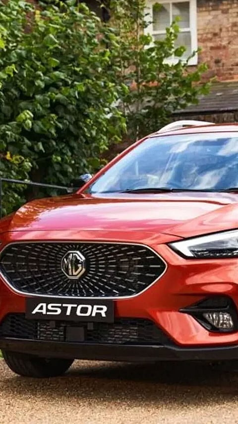 MG Astor launched in India