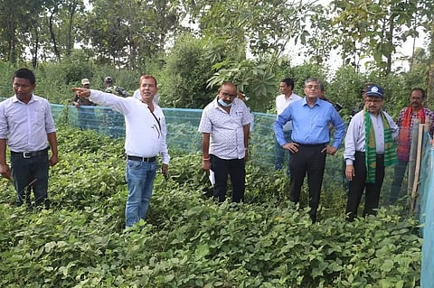 Sanjay Sharan Joint Secretary, Ministry of Textiles visits Kokrajhar