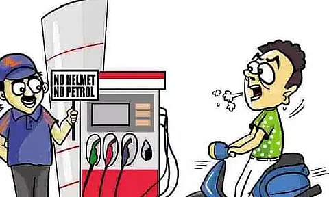 Kamrup Administration Re-Imposes 'No helmet no petrol' Rule