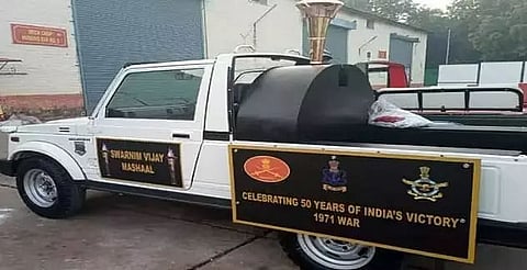 Swarnim Vijay Mashaal to reach Agartala on November 5, 2021