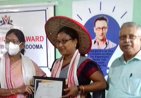 Five teachers awarded at Rupai High School in Doomdooma