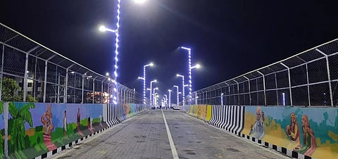 Supermarket flyover to be opened for road traffic on November 3