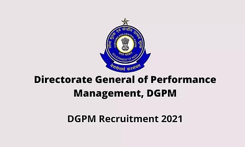 DGPM Recruitment 2021 under Sports Quota: Tax Assistant, Havaldar & Other Posts