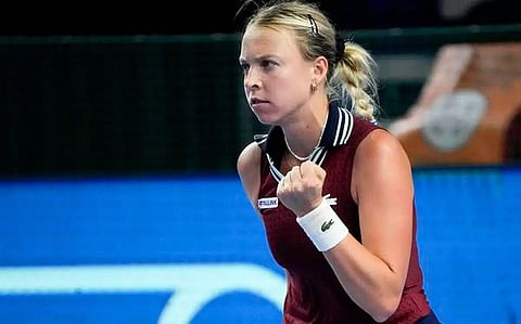 Anett Kontaveit scoops fourth title of 2021 to secure WTA Finals spot