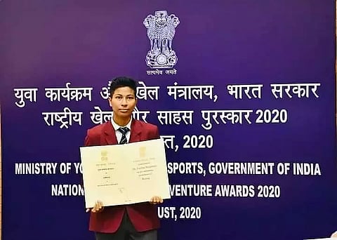 Lovlina takes home Arjuna Award