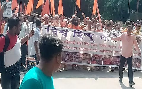 Attack on Buddhist monastery in Bangladesh triggers protest in Tripura