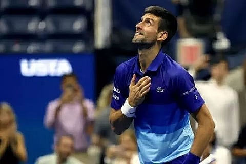 Novak Djokovic Struggles But Wins Opening-Round Game