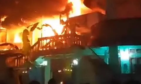 Amid Diwali Celebration Fire Destroys Property Worth Crores in Rangia, Assam