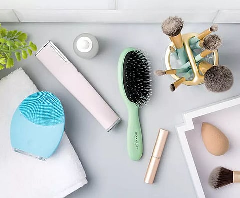 Caring for skincare and makeup products and tools