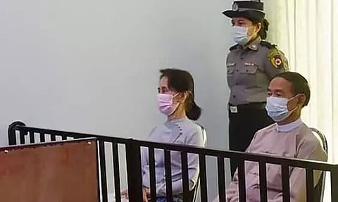 Myanmar Court Sentences 2 Lawmakers of Aung San Suu Kyi's Party to 75-90 Years in Jail