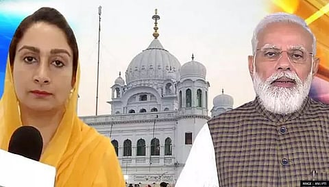 Harsimrat Kaur Badal seeks Modi's intervention in reopening Kartarpur Corridor