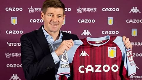 Aston Villa name Steven Gerrard as head coach