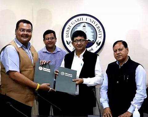 Dibrugarh University signs MoU with Guwahati based training house