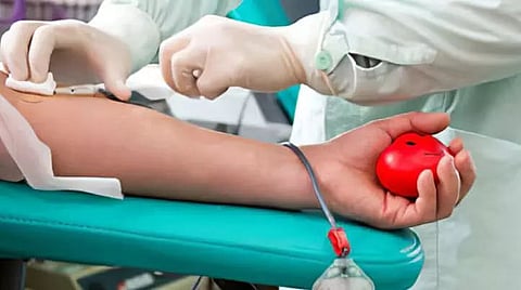 Blood donation camp held at Cotton University