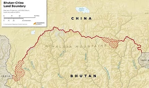 China constructs new villages in Bhutan territory