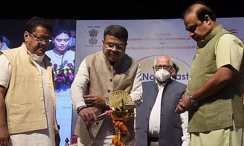 Assam to be a lab for language-based education, says Minister Dharmendra Pradhan