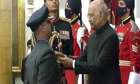 War Hero Abhinandan Varthaman Accorded with Vir Chakra