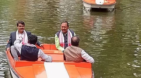 Tezpur MLA Prithiraj Rabha inaugurated 'Khela Ghar' and boating facility
