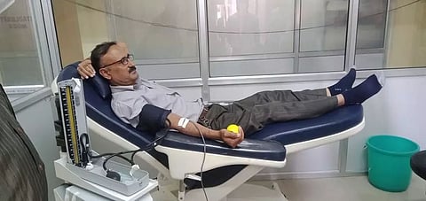 Blood donation camp organized at Udalguri Civil Hospital