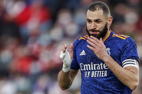 France's Karim Benzema handed one-year suspended prison