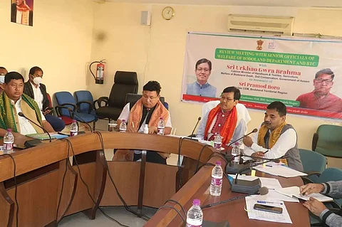 Minister UG Brahma holds meeting on various issues of BTC