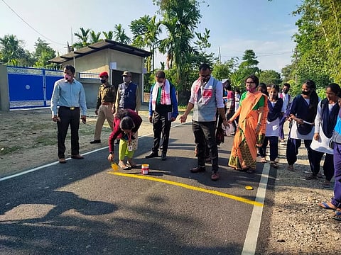 Constitution Day observed in Naoboicha Higher Secondary School