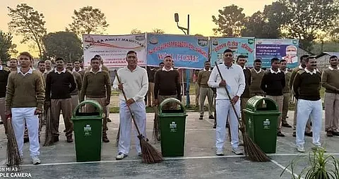 64th Bn SSB conducts cleanliness drive across border area