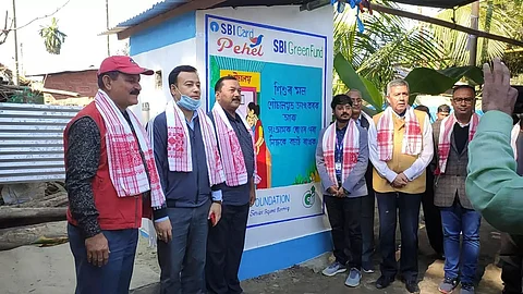 SBI launches sanitation project 'Nirmal' in Dekadong Village
