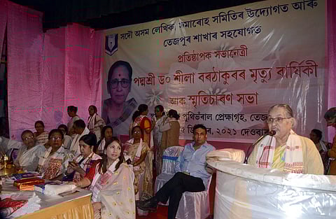 Padmashri Dr. Sheela Borthakur remembered on her 1st death anniversary in Tezpur