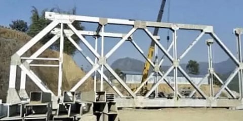 Despite challenges, world's tallest railway bridge to come up in Manipur valley next year