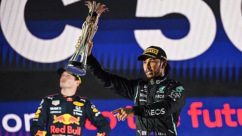 Lewis Hamilton wins Saudi Grand Prix