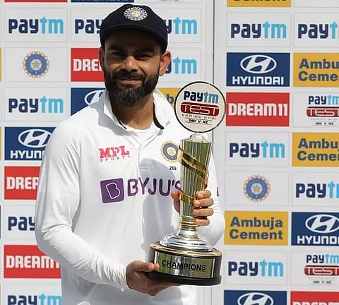 Unique 50 milestone for Virat Kohli