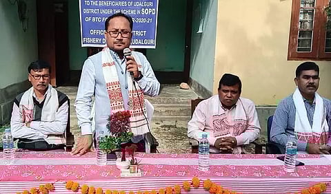 Formulated fish feed distribution ceremony held in Udalguri